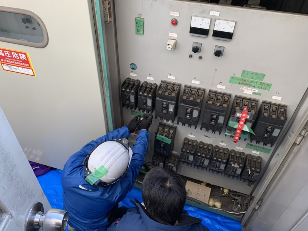 キュービクル改修工事